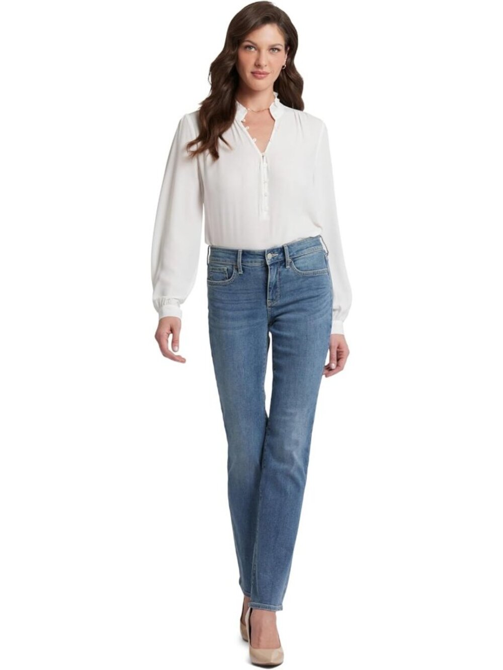 Women's Marilyn Straight Jeans - Flattering Fit, Classic Style, Versatile Denim